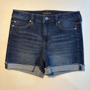Liverpool Denim Shorts Size 2